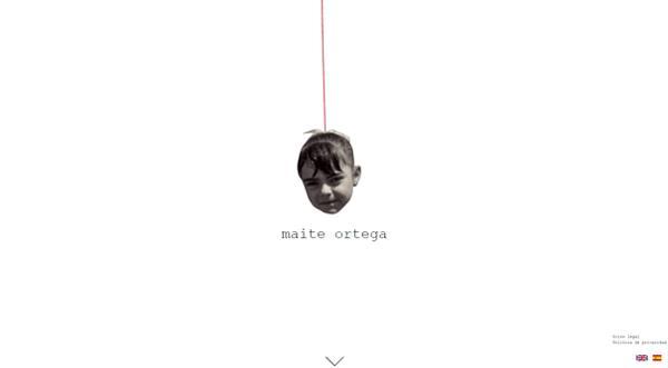Página web Maite Ortega